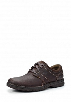Туфли Clarks, цвет: коричневый. Артикул: CL567AMCOO49. Clarks