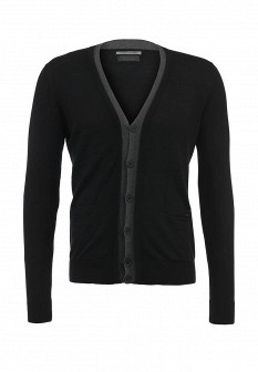 Кардиган SALSA, цвет: черный. Артикул: SA979EMCML59. Мужская одежда / Джемперы и кардиганы / Кардиганы
