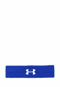 Повязка, Under Armour, цвет: синий. Артикул: UN001DMTVR57. Спорт / Аксессуары