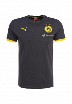 Желтая футболка puma ferrari